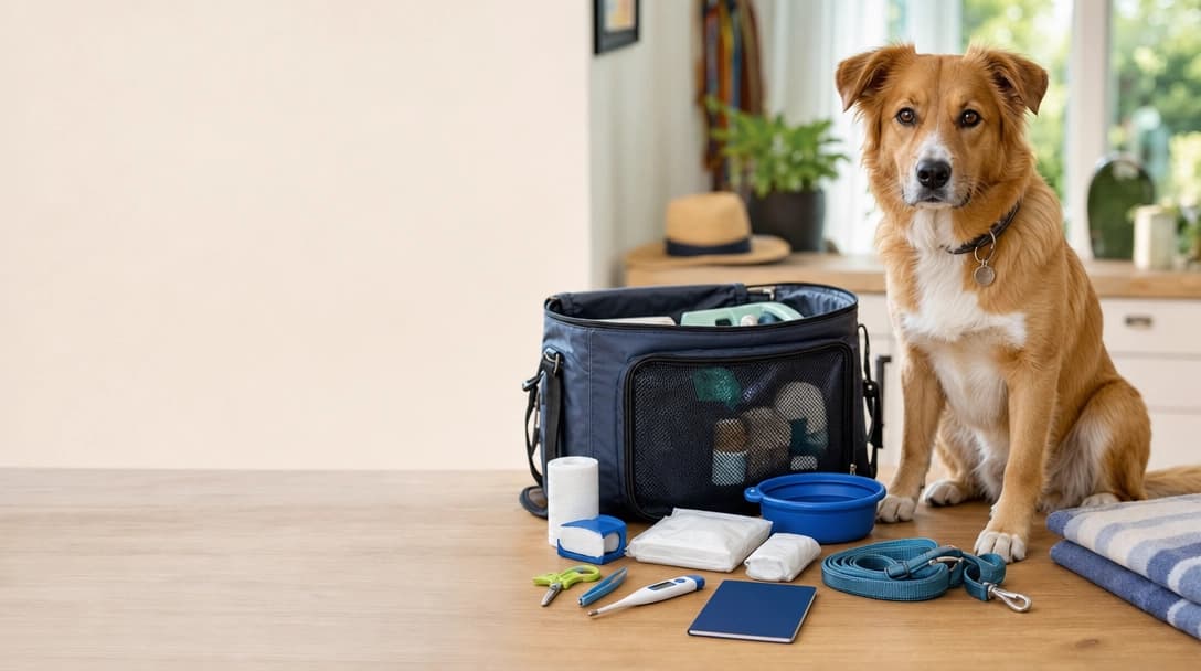 Reiseapotheke für Hunde: Was im Urlaub wirklich mit muss