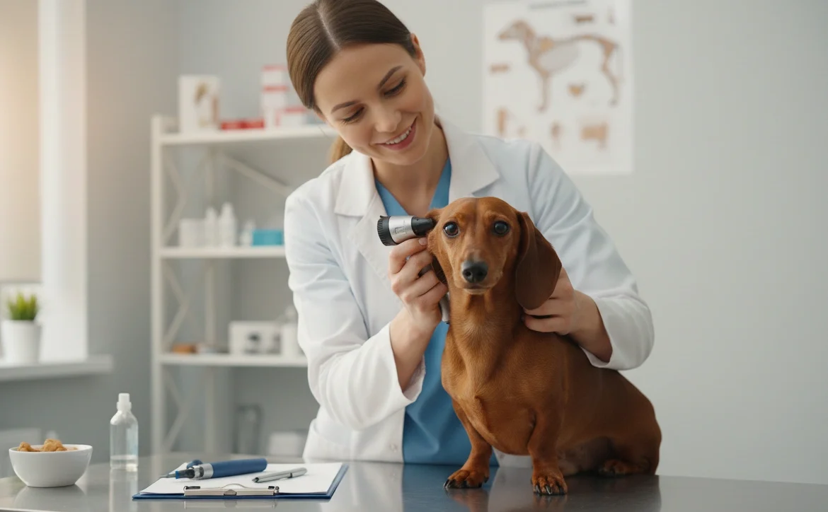 dackel beim Tierarzt Hundekrankenversicherung